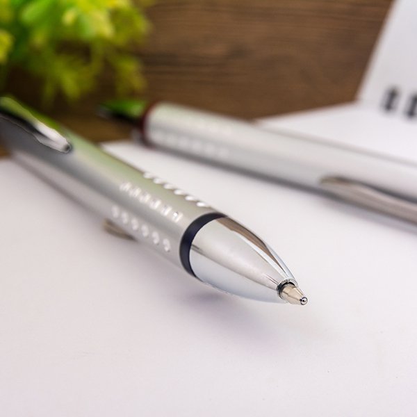 廣告金屬筆-鑽石筆管禮品筆-二款可選-單色原子筆-客製印刷贈品筆
